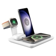 Stacja Dokująca 4w1 15W Qi iPhone Android Watch AirPods YM-UD17 Pro