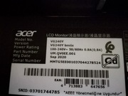 ACER VG240Y stopa,zasilacz,płyta,podświetlenie,włą
