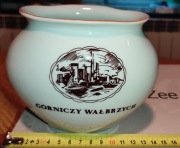 Stary Porcelanowy Wazon Górniczy Wawel PRL