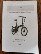 Zundapp elektro fahrrad (faltrad) 