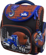 Modny tornister Delune dla chłopca betorniarka klasy 1-3 + worek sportowy