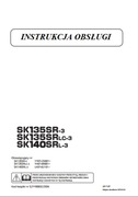 Instrukcja obsługi Kobelco SK 135 SR - 3, SK 140 SRL - 3 PL