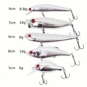 5  sztuk  woblerów   spiningowych, grzechotki - nie  uzywane