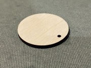 2szt Koło kółko okrąg sklejka średnica 60mm / 6cm wycinane laserowo