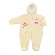 2be3 kombinezon pajac niemowlęcy 56 Beżowy