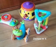 Zestaw zabawek interaktywnych i edukacyjnych 