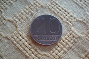 Polska 20 złotych 1989 r. 