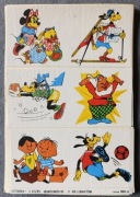 Naklejki PRL Disney vintage – Myszka Miki, Dumbo i inne – unikat!