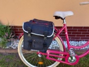 Potrójna torba podróżna sakwy rowerowe bagażowe