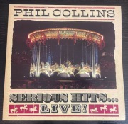 Winyl Phil Collins. Serious Hits...Live. GB edition, 2xLP 1990 VG+/NM