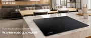 Płyta indukcyjna SAMSUNG NZ64M3NM1BB, nowa, 60cm, z dotykowym panelem.