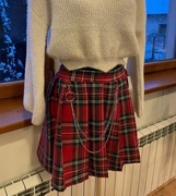 Spódniczka w kratke 2 kolory