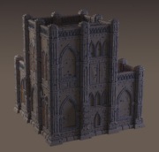 Wh40k Space Marines Astra Militarum Gotycki Teren 1