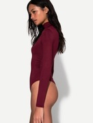 Bershka body z półgolfem i długim rękawem r.S