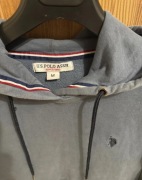 US Polo Assn bluza męska M niebieska vintage relaxed fit