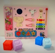 Tablica manipulacyjna sensoryczna Montessori