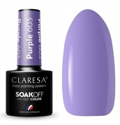 Lakier hybrydowy Claresa Purple nr 603