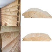 Deska półokrągła Owal - Imitacja bala