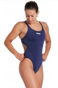 Strój kąpielowy - Arena Women's Team Swimsuit Swim Tech Solid Navy