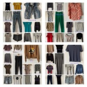 Mega paka 40kg ubrań mix damskie XS S M