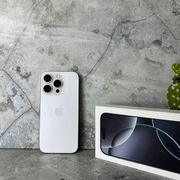 iPhone 16 Pro 128GB Tytan Biały - idealny stan