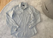 Gap koszula do pracy casual modna niebieska s 4