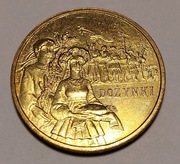 Moneta  2 zł. Polski rok obrzędowy.  Dożynki 