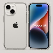 iPhone 15  4sx case transparentny + szkło hartowane GLASS SCREEN PRO