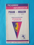 Pogoń Szczecin - Widzew Łódź 22.11.1986