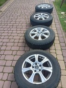 Komplet felg aluminiowych 5x114,3 16 66,1 z oponami zimowymi 2024