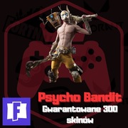 KONTO FORTNITE | GWARANTOWANE 300 SKINÓW I PSYCHO BANDIT | PEŁNY DOSTĘP