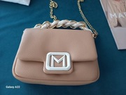 Torebka damska beżowa MARELLA Le Muse S wyściełana mała elegancka