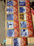 Zestaw 9 szt kasety VHS wiek wojen