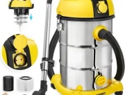 MASKO Odkurzacz przemysłowy do odkurzania na mokro i na sucho 2300W