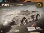 Klocki jak LEGO - SAMOCHÓD LOTUS EVILA ZE STEROWANIEM- Idealny na prezent!!
