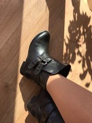 Buty, jesien, czarny, rozmiar 37