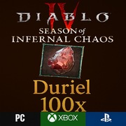 Diablo 4 Sezon 10 Infernal Chaos - Duriel Shard of Agony 100 szt 
