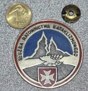 Odznaka GOPR TOPR Służba Ratownictwa Kataklizmowego - Unikat