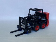 Model wózka widłowego bodcat 863 własnej roboty