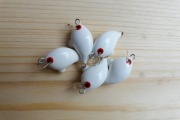 Wobler tonący hand made 3 cm 2,2g rękodzieło.