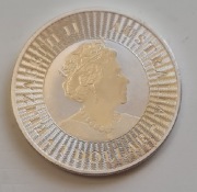 Srebrna moneta bulionowa ,,australijski kangur" 