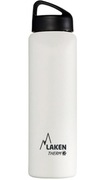 Butelka termiczna Lakena 1L stal BPA free biala termos nowa 8/24 1000 ml
