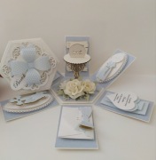 Ekskluzywna kartka exploding box Pierwsza Komunia konfirmacja chrzest 