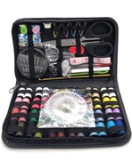 Zestaw do szycia przybornik krawiecki etui igły nici podręczny podróż nowy 