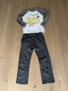 Coccodrillo spodenki+ gratis bluzeczka rozm.128 cm