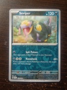 REVERSE HOLO Seviper 128/198 Karta POKEMON TCG S&V Base set