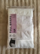 Majtki damskie 5 szt./komplet ,wysoki stan ,rozm.52