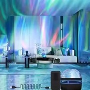 Projektor Aurora Borealis Starry Sky, lampka nocna do sypialni