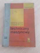 Rysunek techniczny maszynowy 1962r