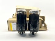 2x JAN CTL 12SN7G TungSol round black plate NOS NIB, top 12SN7 / 6SN7